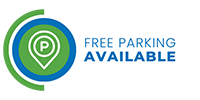 Free Parking Available Badge