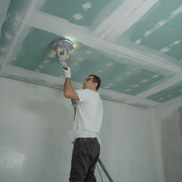 sanding ceilings