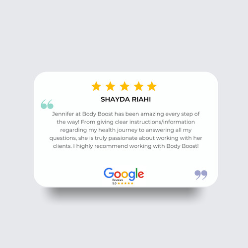 Body Boost Google Review Shayda Riahi.png