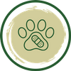 icon of paw print and bandaid