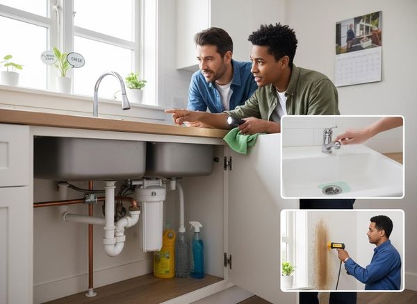 Home Plumbing Inspection and Water Damage Detection