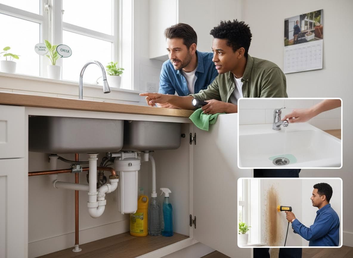 Home Plumbing Inspection and Water Damage Detection