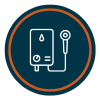 tankless water heater icon