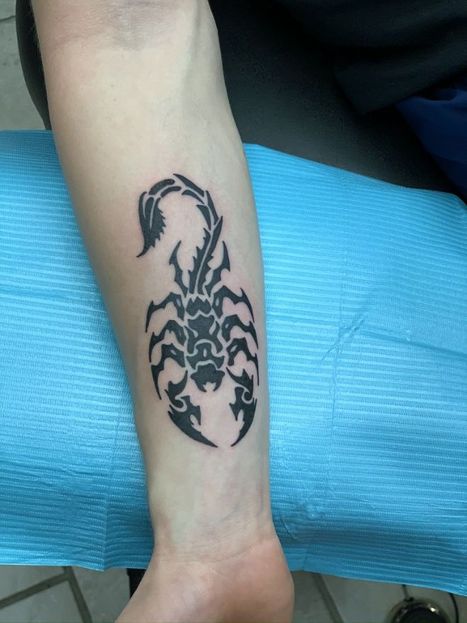 Scorpion Tribal Tattoo | Denise | Twisted Tattoo