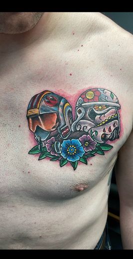 Spartan helmet by Jason Mims: TattooNOW