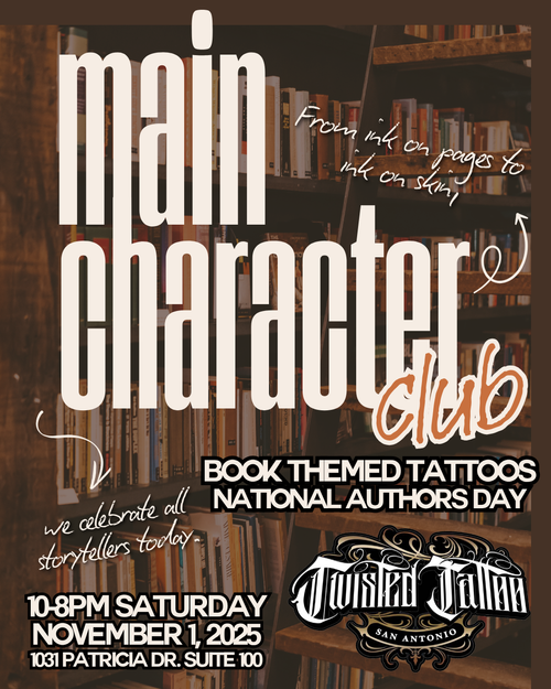 National Author Day | Twisted Tattoo TX.png