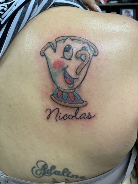 Teacup Chip Tattoo | Denise | Twisted Tattoo