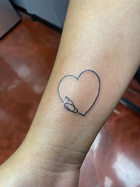Heart Tattoo | Denise | Twisted Tattoo