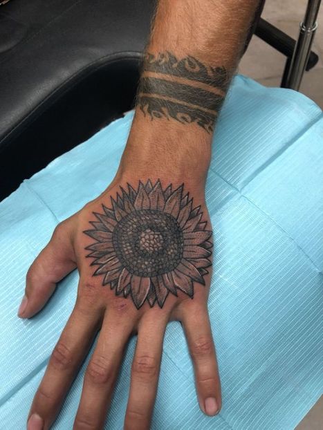 Sunflower Tattoo | Denise | Twisted Tattoo