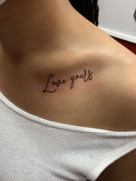 Lettering Tattoo | Denise | Twisted Tattoo