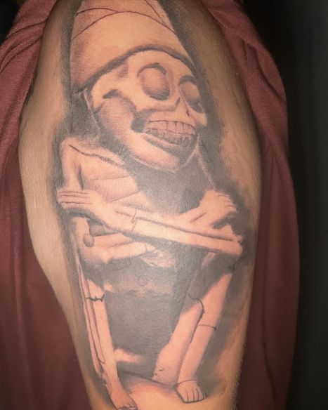 Dead Gnome Tattoo | Twisted Tattoo