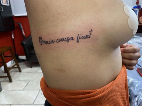 Lettering Tattoo | Denise | Twisted Tattoo