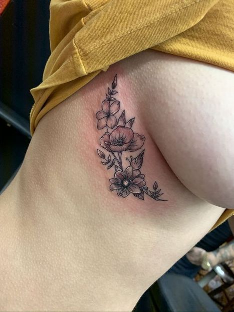 Flower Tattoo | Denise | Twisted Tattoo