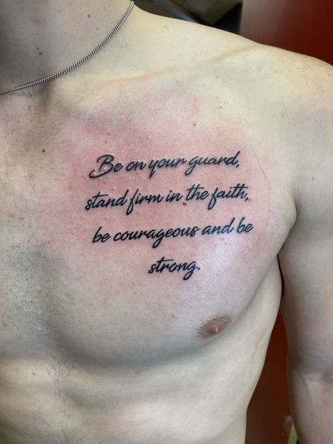 Lettering Tattoo | Denise | Twisted Tattoo