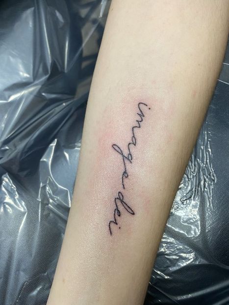 Lettering Tattoo | Denise | Twisted Tattoo