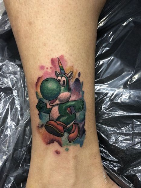 Yoshi Tattoo | James | Twisted Tattoo 