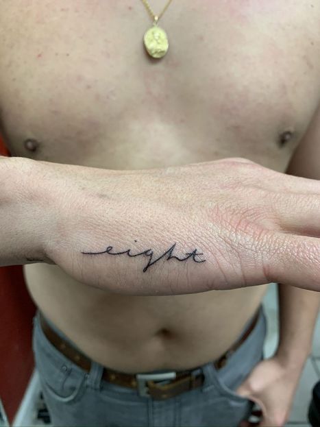 Lettering Tattoo | Denise | Twisted Tattoo