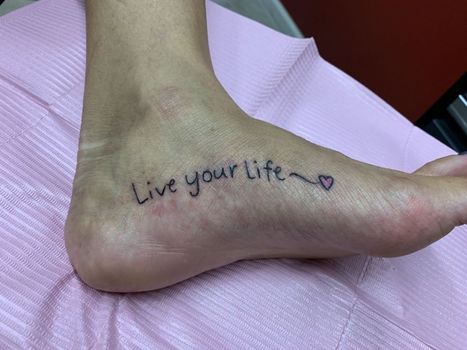 Lettering Tattoo | Denise | Twisted Tattoo