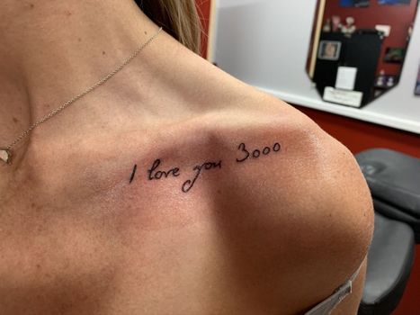 Lettering Tattoo | Denise | Twisted Tattoo