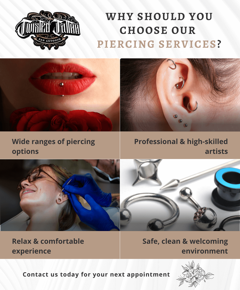 Body Piercing in San Antonio