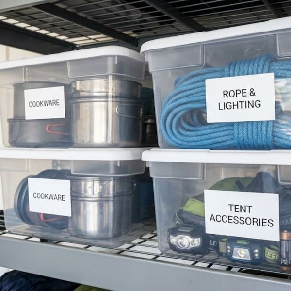 organized bins