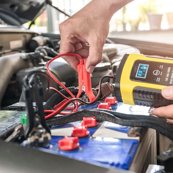 checking a battery's charge