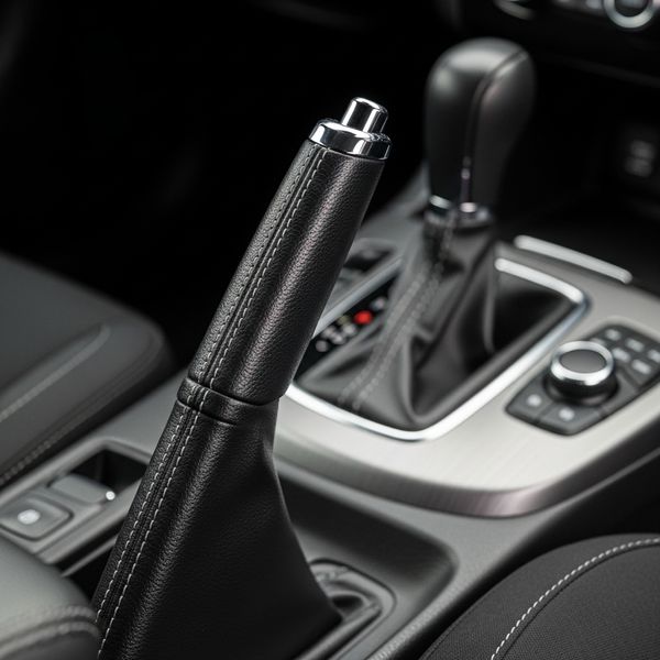 emergency brake in a car