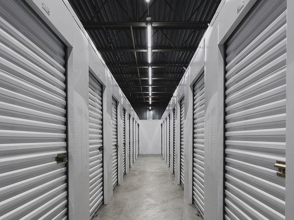  hallway of an interior storage unit building