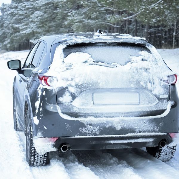 vehicle in snow