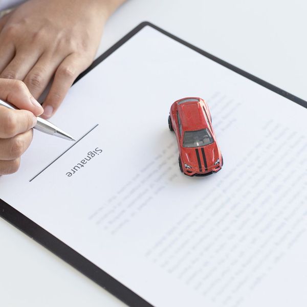 car insurance paperwork