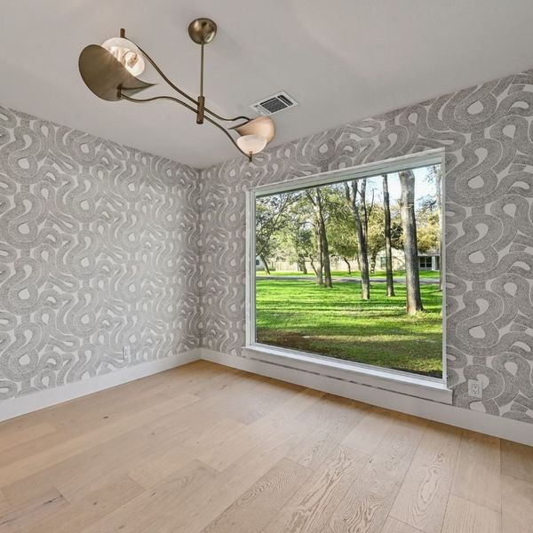 room with large window