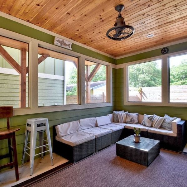 custom porch space