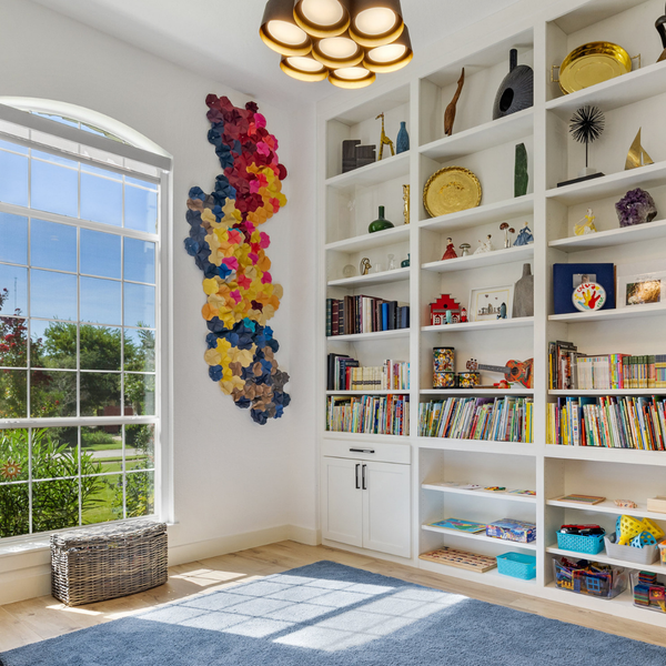 Modern reading nook