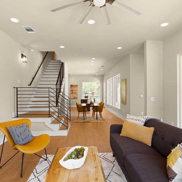 interior living space of home  interior living space of home