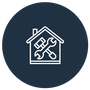 home builder storage icon