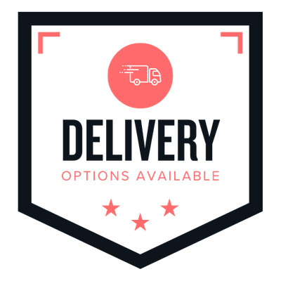 Delivery Options Available